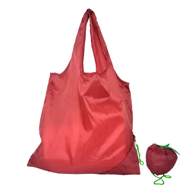 35x55cm OEM 210D 1 Color 50cm Nylon حقيبة تسوق قابلة للطي