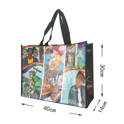 40x30x14cm 3000pcs أكياس البولي بروبيلين غير المنسوجة مغلفة