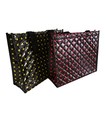 3 طبقات 50x2.5cm 40x15x30cm 100gsm PP حقيبة تسوق غير منسوجة