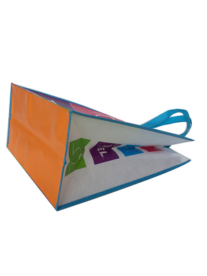 مقبض مغلف خفيف PE SGS 50x2.5cm 9gsm PP حقيبة غير منسوجة