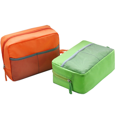 البوليستر 25x12x18cm OEM غير المنسوجة 210D حقيبة تعوق شبكة