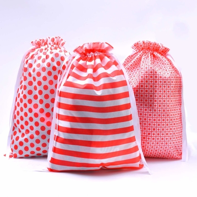 عيد الميلاد 120x0.4cm OEM PE 20cm حقيبة الرباط التمويه