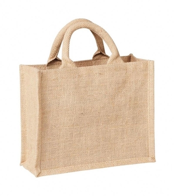 حقيبة تسوق من الخيش قابلة لإعادة الاستخدام 40x14x34 سم 390gsm الجوت