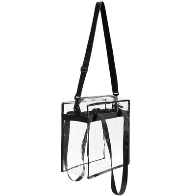سوبر ماركت 0.2 مم حمل جميل 35x14x38mm حقيبة قلم رصاص PVC