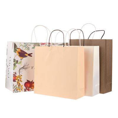 250gsm 40x30x10cm CMYK أكياس حمل البوليستر غير المنسوجة