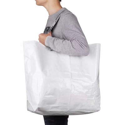 سوبر ماركت OEM بالألوان الكاملة 30 سم AZO Free 100gsm RPET Bag