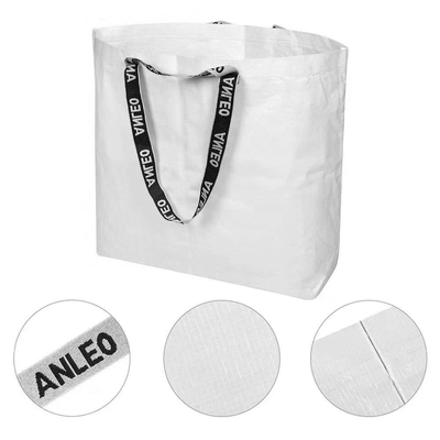 سوبر ماركت OEM بالألوان الكاملة 30 سم AZO Free 100gsm RPET Bag