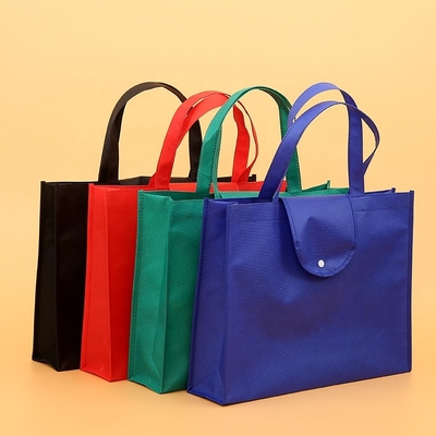 40x30x10cm BCSI 100gsm أكياس حمل مغلفة من البولي بروبيلين CMYK
