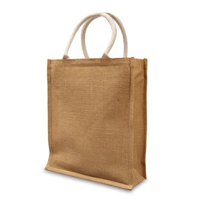 OEM حمل المرأة الشاطئ 45x15x33cm حقيبة تسوق الجوت