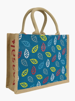 OEM حمل المرأة الشاطئ 45x15x33cm حقيبة تسوق الجوت