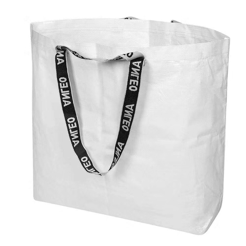 سوبر ماركت OEM بالألوان الكاملة 30 سم AZO Free 100gsm RPET Bag